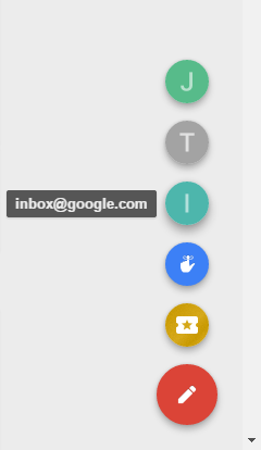 google inbox shortcut