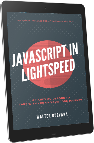 JavaScript in lightspeed ebook cover