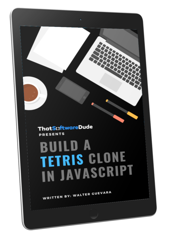 Tetris in JavaScript ebook cover
