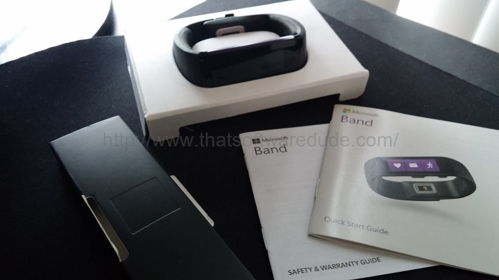 microsoft band unboxed