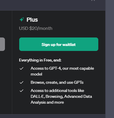 chatgpt sign up for waitlist