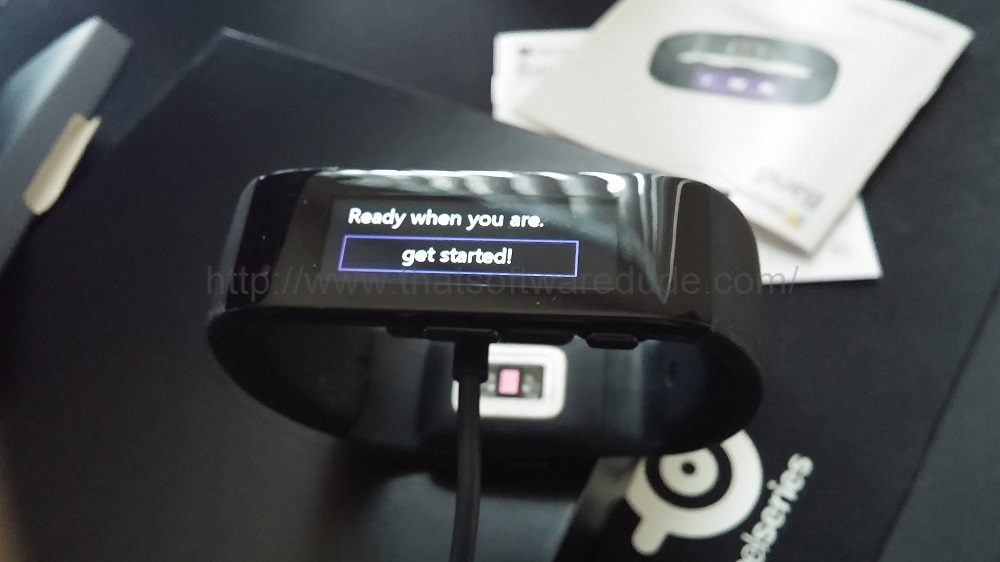 microsoft band charging