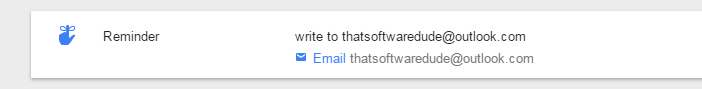 google inbox reminder