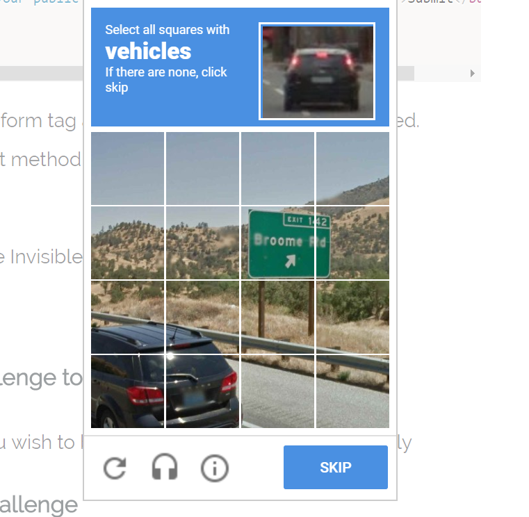 Implementing Google's Invisible ReCaptcha In .NET