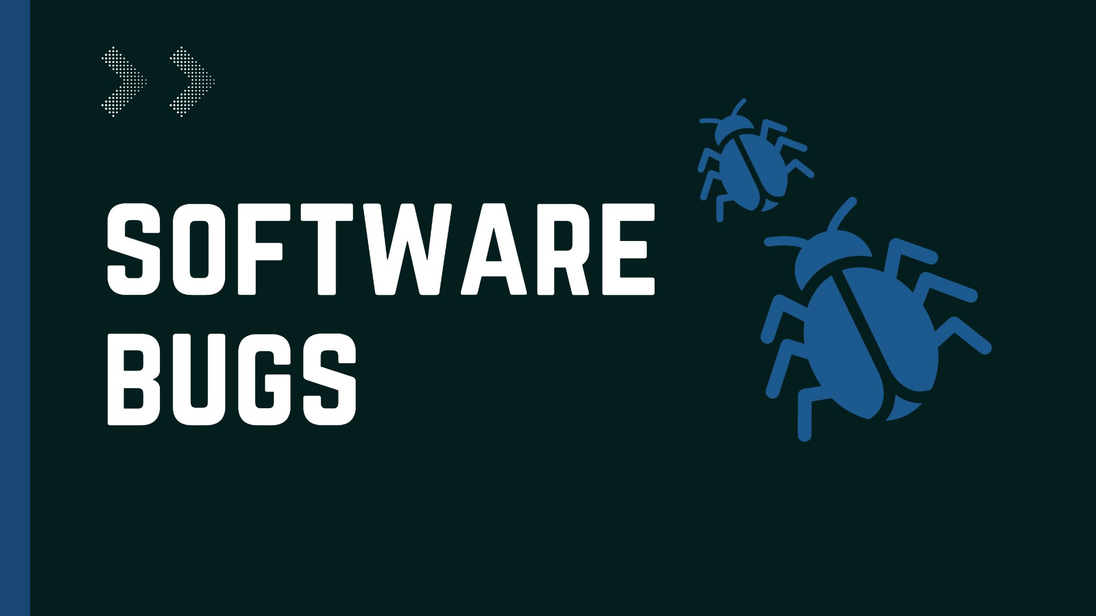 Interesting facts about software "bugs"