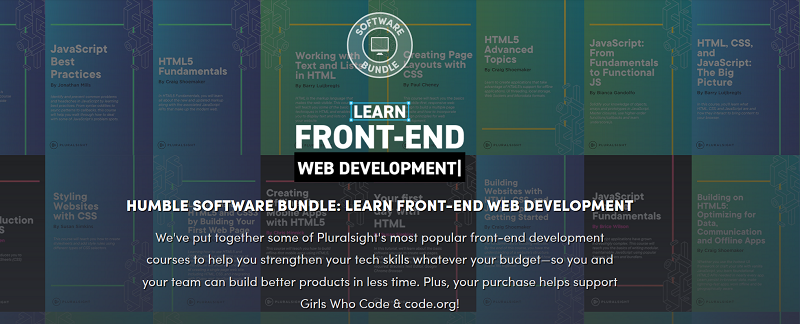 Get 4 Front-End Web Development Courses for Just $1<br>