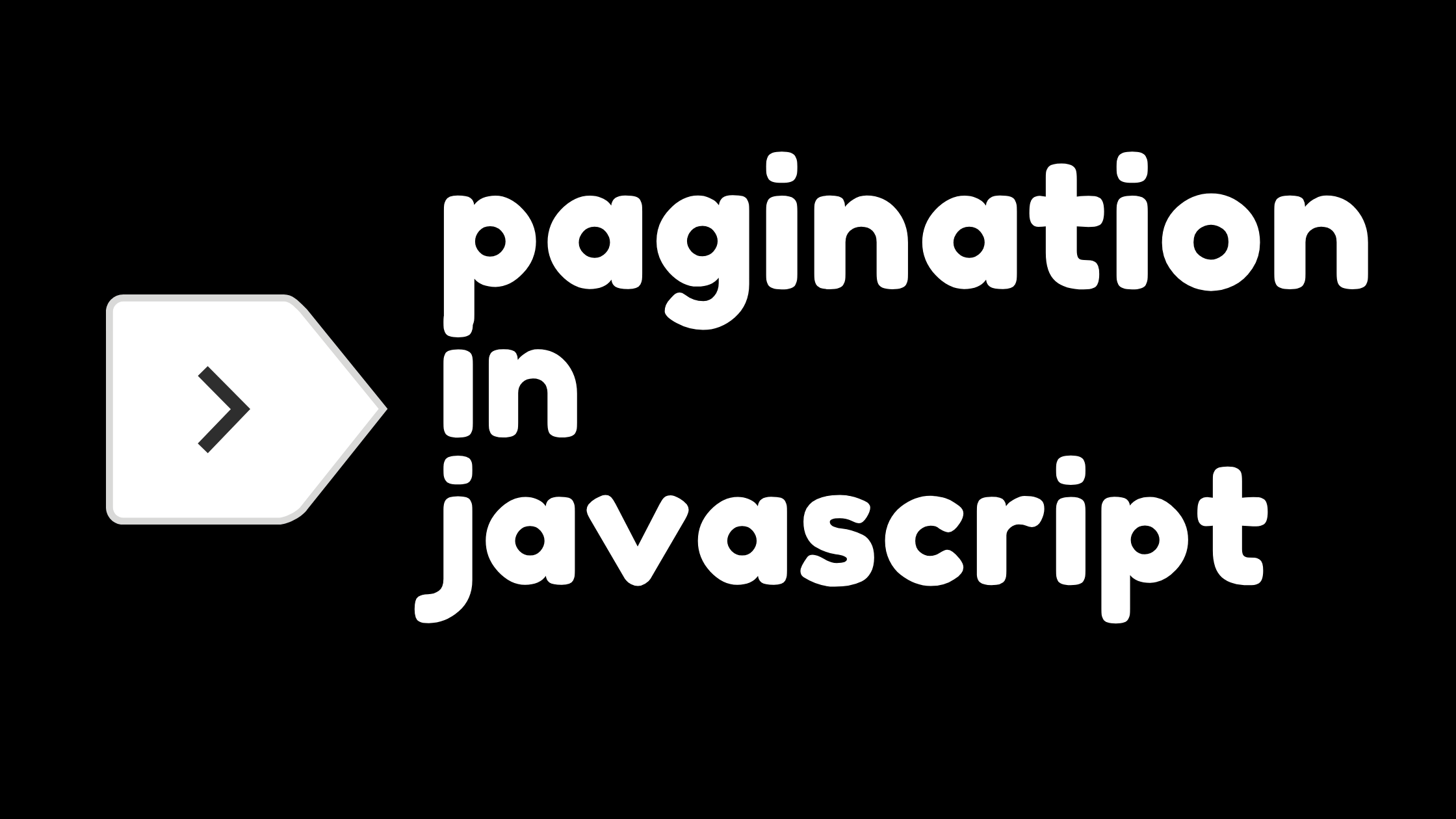How To Paginate Through A Collection In JavaScript