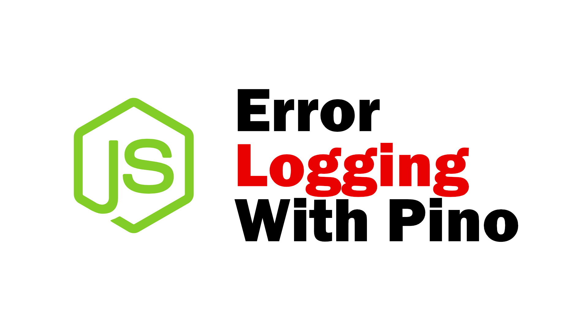 Automatically Logging Errors in Express with Pino