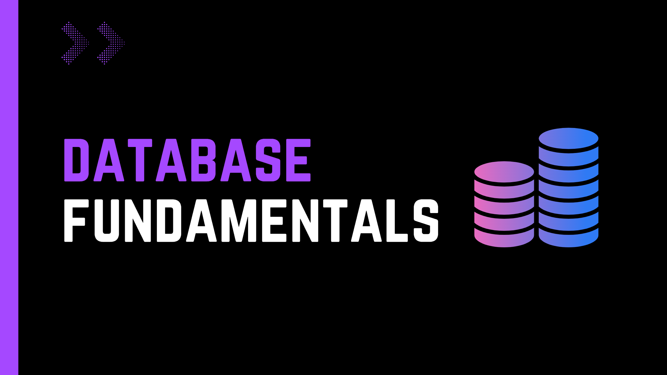 Database fundamentals every programmer should know
