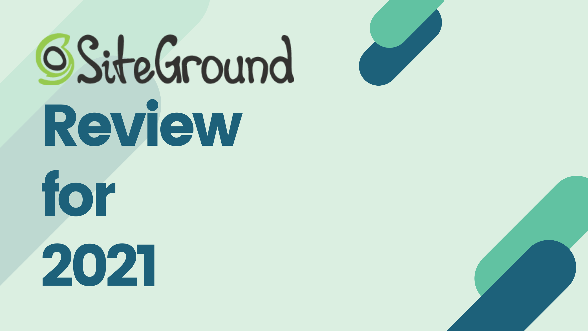 SiteGround hosting review for 2021