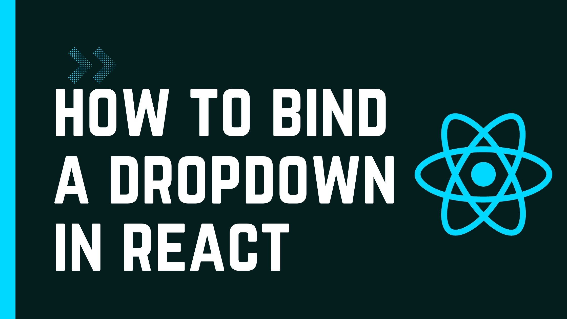 How to bind a dropdown dynamically using React