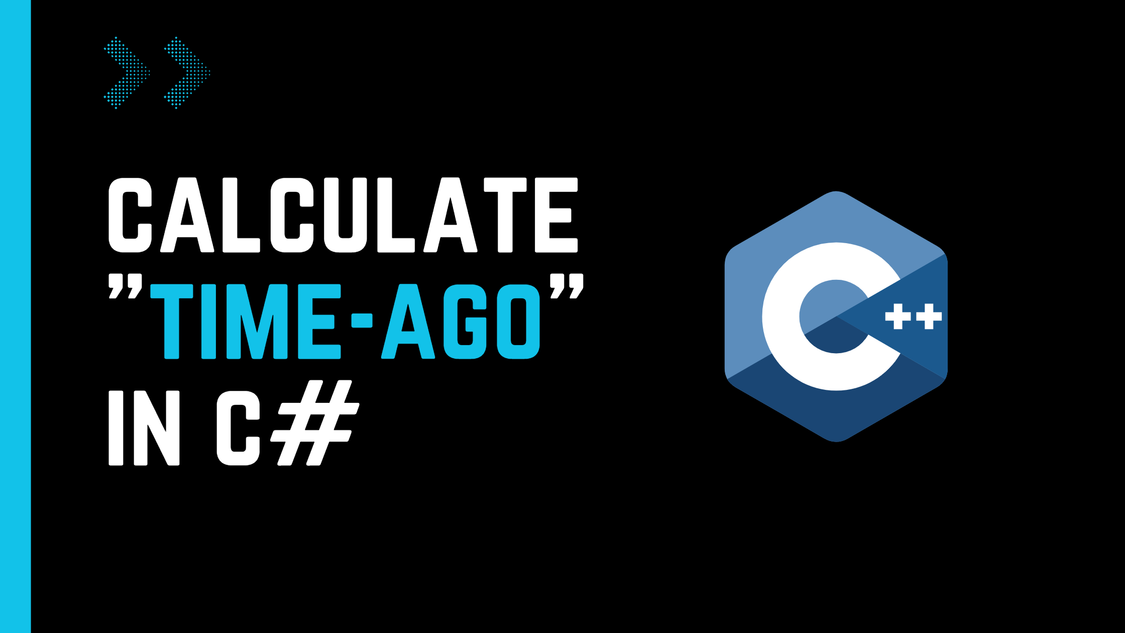 How To Calculate "Time Ago" In C#