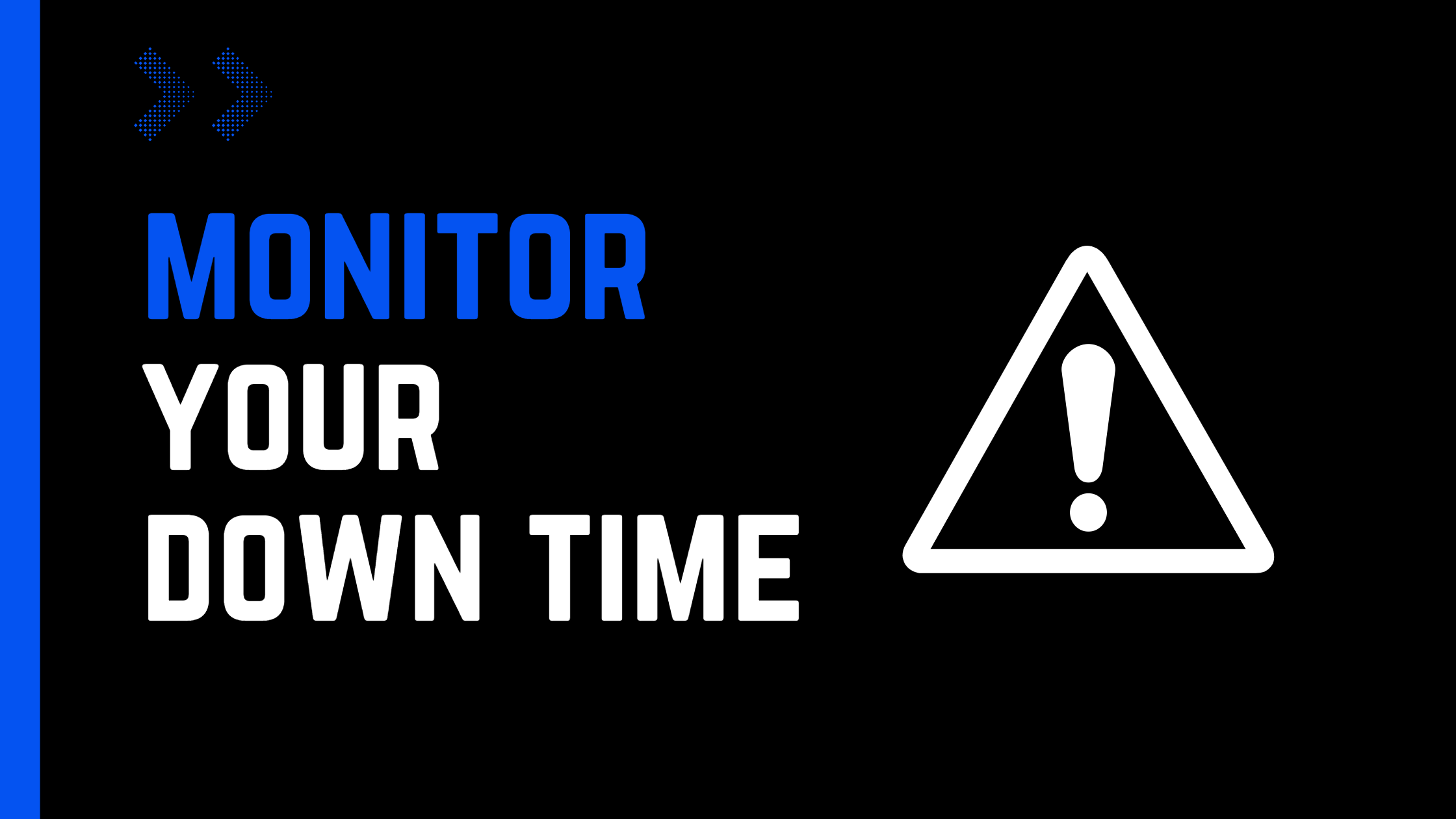Set up UptimeRobot monitors to check for site downtime
