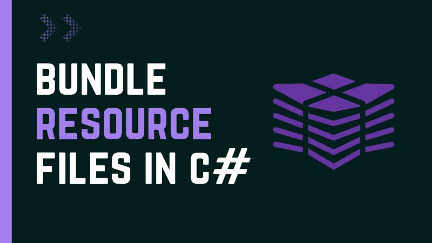 How to bundle resource files in C# and ASP.NET