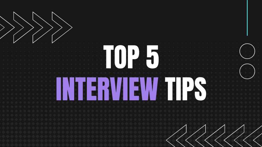 My top 5 interview tips for coders