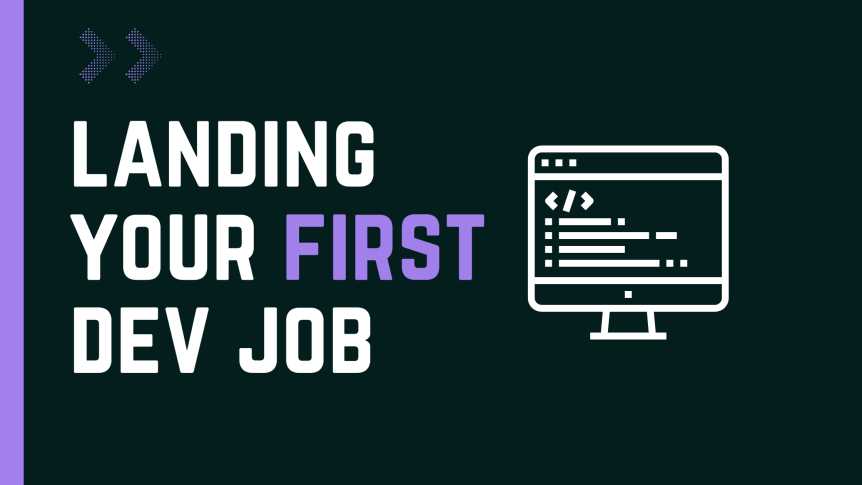 Landing your first programming job
