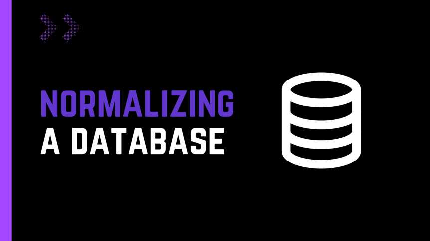 Database Normalization Is Good And Bad