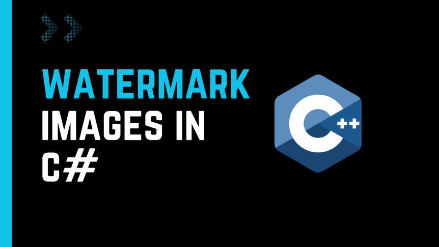 How To Watermark Images In C#