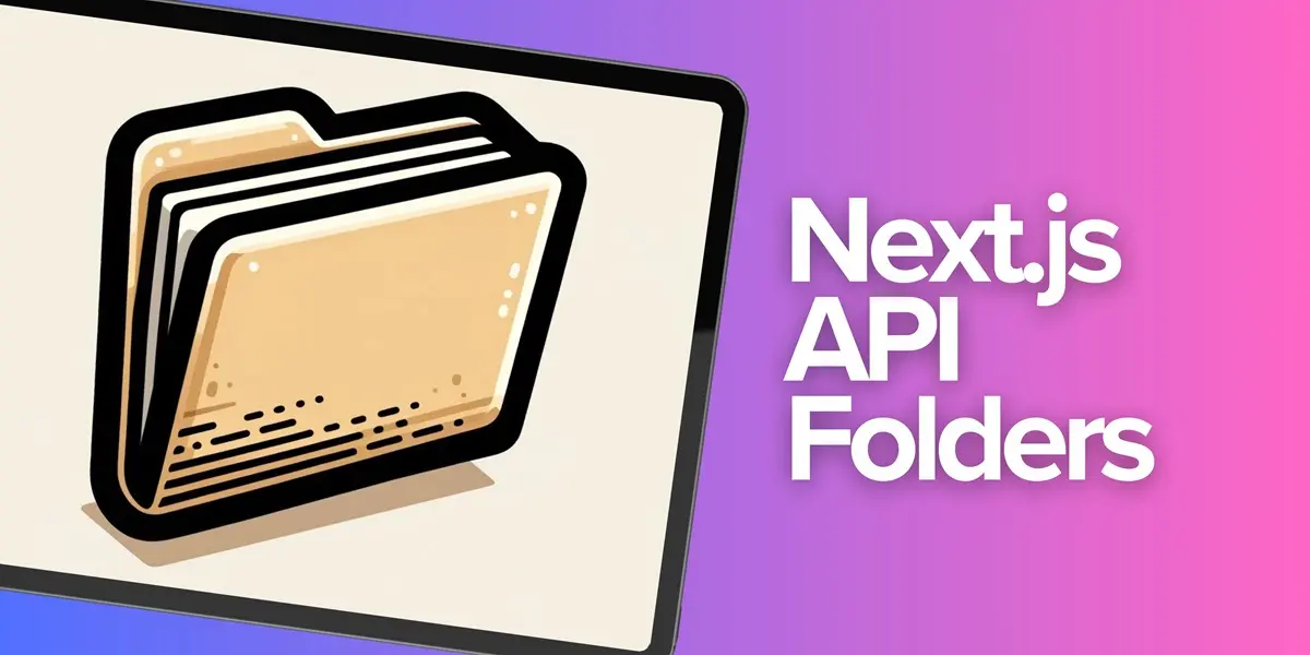 A Simple Next.js API Folder Structure