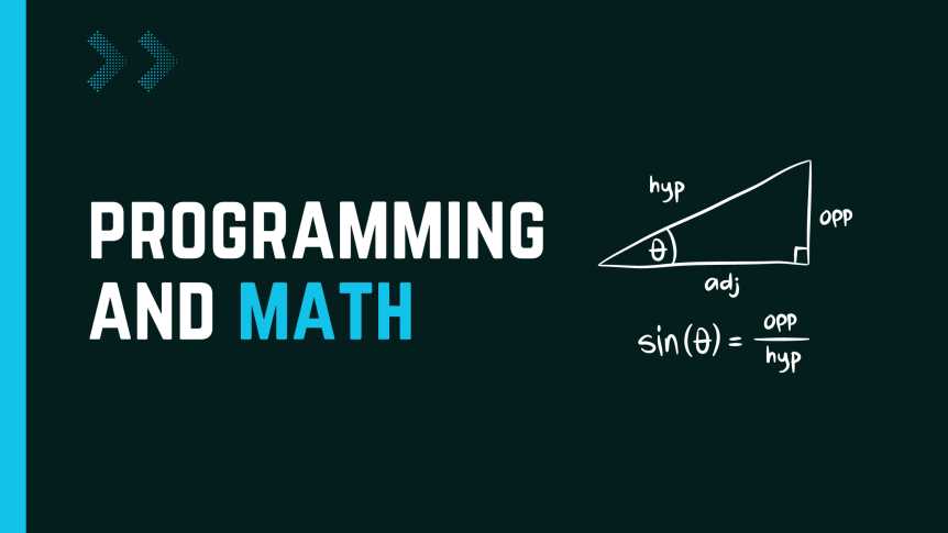 Do you need to be good at math to be a programmer?