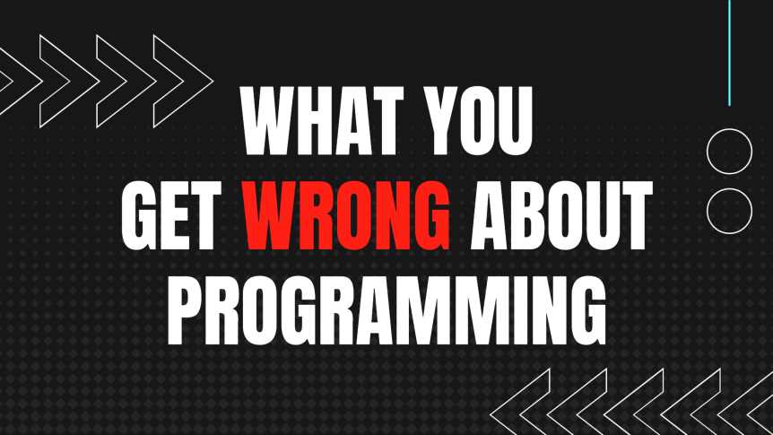 What people learning to code usually get wrong