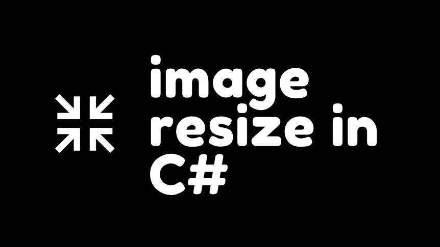How to resize image files with C#