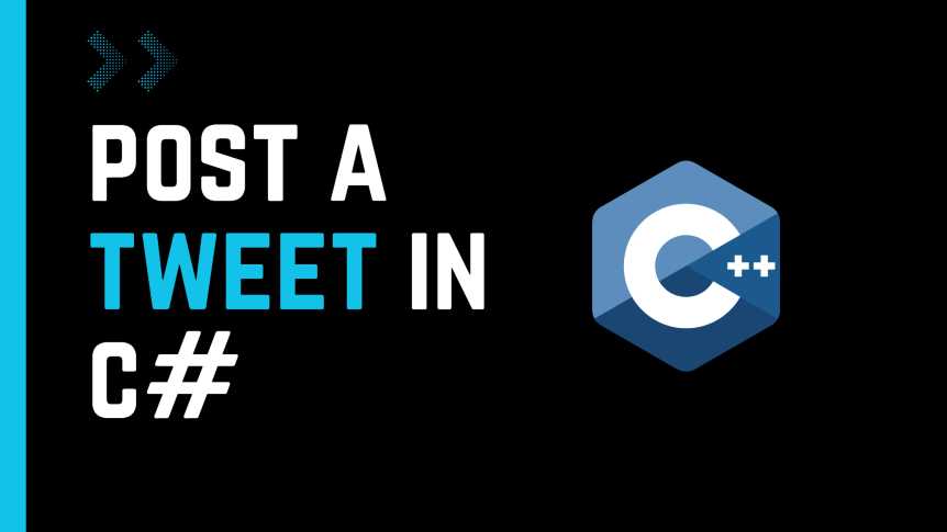 How To Post A Tweet Using C# For Single User
