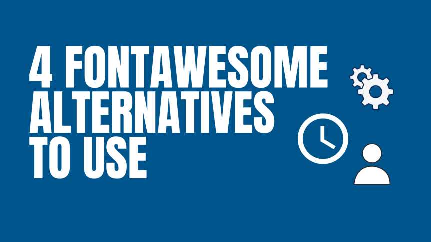 Top FontAwesome alternatives to use on your websites