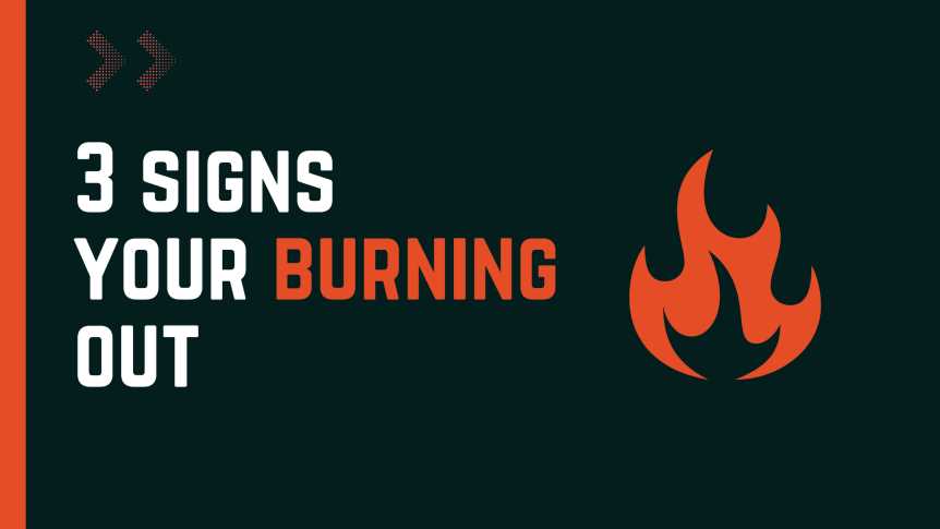 3 sure signs you are burning out as a programmer